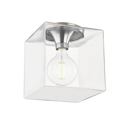 -1-Light Large Square Flush Mount in Style-10 inches Wide By 10.75 inches High-Polished Nickel Finish Bailey Street Home 735-Bel-3321932
-1-Light Large Square Flush Mount in Style-10 inches Wide By 10.75 inches High-Polished Nickel Finish Bailey Street Home 735-Bel-3321932