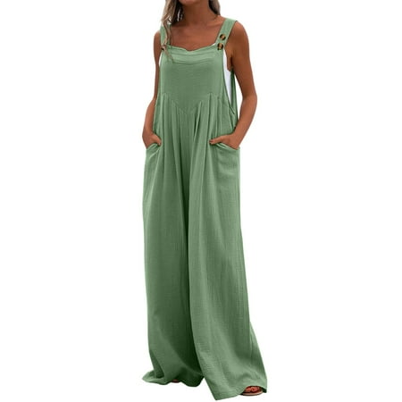HIBRO Casual Pocket Women Romper Strap Solid Playsuit Button Long Jumpsuit Women s Jumpsuit
HIBRO Casual Pocket Women Romper Strap Solid Playsuit Button Long Jumpsuit Women s Jumpsuit