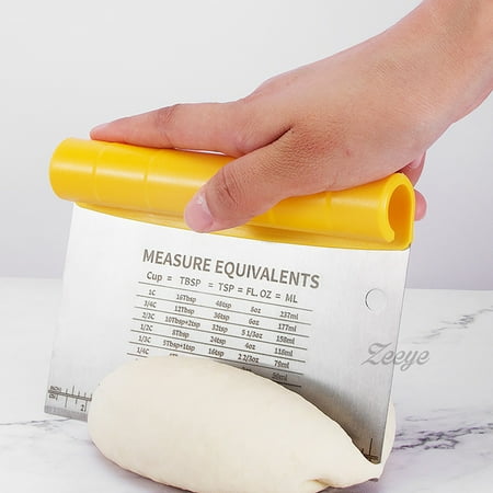 Womail Kitchen Gadgets 2 In 1 Stainless Steel Spatula for Pastry Baking Tool With Measuring Function
Womail Kitchen Gadgets 2 In 1 Stainless Steel Spatula for Pastry Baking Tool With Measuring Function
