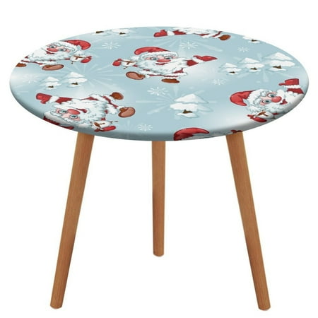 Bybiment Round Fitted Tablecloth with Elastic Edge Christmas Blue Pattern Decorative Tablecloth Table Cover 43 Inch
Bybiment Round Fitted Tablecloth with Elastic Edge Christmas Blue Pattern Decorative Tablecloth Table Cover 43 Inch