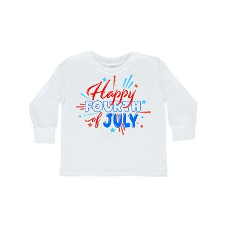 Inktastic Happy Fourth of July- red white and blue fireworks Gift Toddler Boy or Toddler Girl Long Sleeve T-Shirt
Inktastic Happy Fourth of July- red white and blue fireworks Gift Toddler Boy or Toddler Girl Long Sleeve T-Shirt