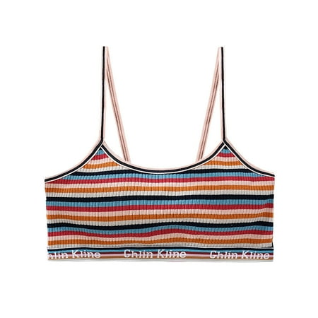 Women s Comfortable Rainbow Girl Wrapped Chest Breathable Belt Chest Pad Sling Underwear Womens Bra
Women s Comfortable Rainbow Girl Wrapped Chest Breathable Belt Chest Pad Sling Underwear Womens Bra