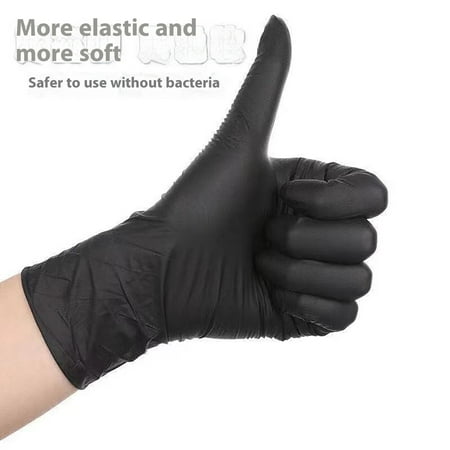 Disposable Nitrile Gloves Latex Black High Elastic Pure Nitrile Industrial Protective Gloves
Disposable Nitrile Gloves Latex Black High Elastic Pure Nitrile Industrial Protective Gloves