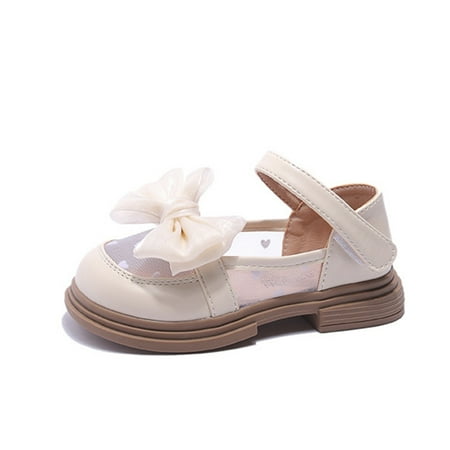 QUDDERR Kids Toddler Girls Leather Princess Shoes Soft Bottom Mesh Flats Spring Summer Baotou Sandals ( 1.5 M-13.5 M )
QUDDERR Kids Toddler Girls Leather Princess Shoes Soft Bottom Mesh Flats Spring Summer Baotou Sandals ( 1.5 M-13.5 M )