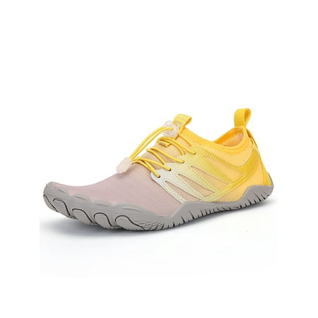 SIMANLAN Womens Mens Beach Shoe Surf Barefoot Quick Dry Water Shoes Swim Casual Flats Exercise Slip On Aqua Socks Yellow Gray Style A 5.5
SIMANLAN Womens Mens Beach Shoe Surf Barefoot Quick Dry Water Shoes Swim Casual Flats Exercise Slip On Aqua Socks Yellow Gray Style A 5.5