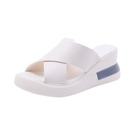 High-heeled Shoes Fishmouth Wedges High-heeled Shoes Women s Shoes Sandals