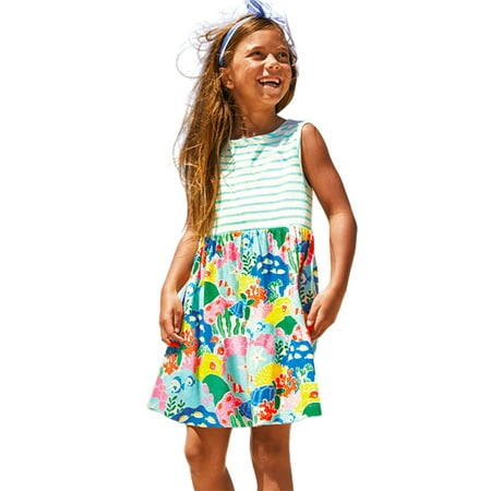 LOVECOCO Children Kids Girls Sleeveless Party Mini Tank Sundress Striped Floral Beach Holiday Summer Loose Casual Vest Dress
LOVECOCO Children Kids Girls Sleeveless Party Mini Tank Sundress Striped Floral Beach Holiday Summer Loose Casual Vest Dress