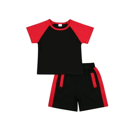 Kids Baby Boys Tracksuit Short Sleeve Top Shorts Pants 2PCS Outfits Casual Clothes Sportswear
Kids Baby Boys Tracksuit Short Sleeve Top Shorts Pants 2PCS Outfits Casual Clothes Sportswear