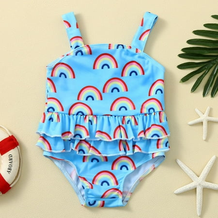 Act Now! Protect Your Little Swimmer with UV-Resistant Swimwear HIMIWAY Trendy Kids Swimsuits Toddler Baby Boys Girls Rainbow Swimwear Swimsuit Beach Bathing Suit Blue 110
Act Now! Protect Your Little Swimmer with UV-Resistant Swimwear HIMIWAY Trendy Kids Swimsuits Toddler Baby Boys Girls Rainbow Swimwear Swimsuit Beach Bathing Suit Blue 110
