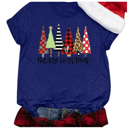 JDEFEG Women T Shirts Tee Shirts Girls Womens Christmas Print Short Sleeve Raglan Sleeve Colorblock Tshirt Top Long Sleeved Cotton Pajama Top Blue Xl
JDEFEG Women T Shirts Tee Shirts Girls Womens Christmas Print Short Sleeve Raglan Sleeve Colorblock Tshirt Top Long Sleeved Cotton Pajama Top Blue Xl