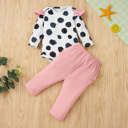 OQCKIDS Girls Kids Round Neck 2 Piece Spring/Autumn Casual Long Sleeve Romper Pants Set
OQCKIDS Girls Kids Round Neck 2 Piece Spring/Autumn Casual Long Sleeve Romper Pants Set