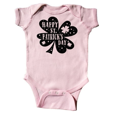 Inktastic Happy St. Patrick s Day Shamrock Silhouette in Black Gift Baby Boy or Baby Girl Bodysuit
Inktastic Happy St. Patrick s Day Shamrock Silhouette in Black Gift Baby Boy or Baby Girl Bodysuit