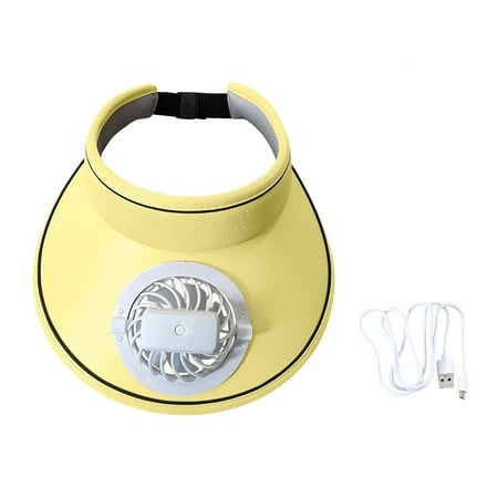 Dadaria Winter Hats for Women Summer Sun Protection Fashion USB Charging Fan Cap Empty Top Hat Retractable Elastic Cord Outdoor Sun-hat Yellow One Size Women
Dadaria Winter Hats for Women Summer Sun Protection Fashion USB Charging Fan Cap Empty Top Hat Retractable Elastic Cord Outdoor Sun-hat Yellow One Size Women