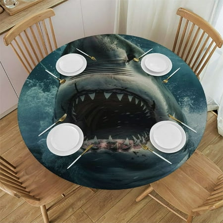 Boat Water Round Table Cover Stain Resistant Washable Indoor Outdoor Tablecloth Kitchen Dining Wedding Parties 100% Polyester Fiber 46-50 
Boat Water Round Table Cover Stain Resistant Washable Indoor Outdoor Tablecloth Kitchen Dining Wedding Parties 100% Polyester Fiber 46-50