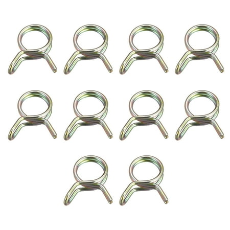 Double Wire Spring Hose Clamp 65Mn Steel 7mm Fuel Line Silicone Tube Spring Clips Color Zinc Plated 20 Pack
Double Wire Spring Hose Clamp 65Mn Steel 7mm Fuel Line Silicone Tube Spring Clips Color Zinc Plated 20 Pack