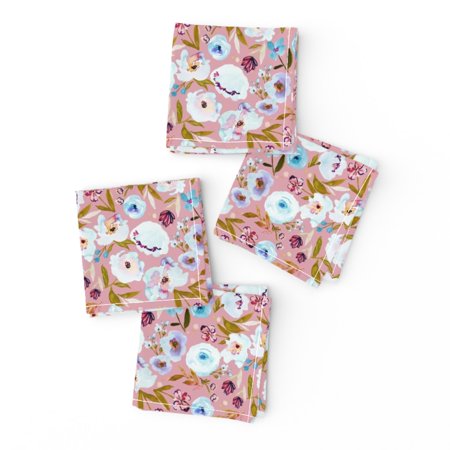 Cocktail Napkins Indy Bloom Fall Shoes Set of 4