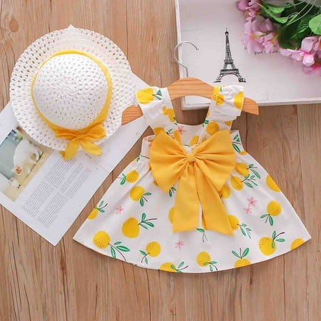 Hunpta Lemon Suspenders Outfits Baby Girls Kids Print Princess Hat Toddler Dress Girls Dress&Skirt
Hunpta Lemon Suspenders Outfits Baby Girls Kids Print Princess Hat Toddler Dress Girls Dress&Skirt