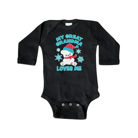 Inktastic Polar Bear My Great Grandma Loves Me in Santa Hat Gift Baby Boy or Baby Girl Long Sleeve Bodysuit
Inktastic Polar Bear My Great Grandma Loves Me in Santa Hat Gift Baby Boy or Baby Girl Long Sleeve Bodysuit