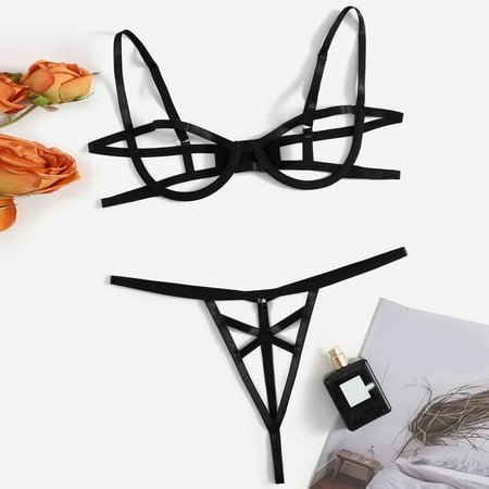 Miayilima Intimates For Women Slim Decor Cut Out Underwire Lingerie Set Two Piece Underwear Bowknot Lace Lingerie Underwear Sleepwear Steel Ring Pajamas Garter Size M
Miayilima Intimates For Women Slim Decor Cut Out Underwire Lingerie Set Two Piece Underwear Bowknot Lace Lingerie Underwear Sleepwear Steel Ring Pajamas Garter Size M