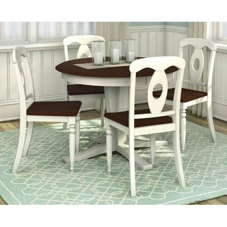 5-Pc Round Dining Table and Chair Set