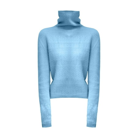 WUDATI Sweater Women Cut Out Knit Turtleneck Top Hollow-Out Design for Casual Wear Outdoors Party Date Home Versatile Layering Piece for Fall Winter Fashion
WUDATI Sweater Women Cut Out Knit Turtleneck Top Hollow-Out Design for Casual Wear Outdoors Party Date Home Versatile Layering Piece for Fall Winter Fashion