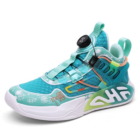 Boys Casual Basketball Shoes With Rotating Button Non-slip Colorful Cartoon Breathable Durable Shoes For Outdoor Sports
Boys Casual Basketball Shoes With Rotating Button Non-slip Colorful Cartoon Breathable Durable Shoes For Outdoor Sports