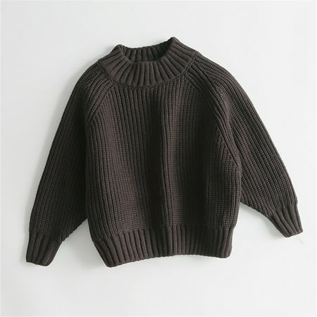 ZMHEGW Toddler Winter Jackets Baby Girl Boy Crewneck Long Sleeve Solid Sweater For Knitted Sweater Autumn Winter Warm Pullover Kids Coats
ZMHEGW Toddler Winter Jackets Baby Girl Boy Crewneck Long Sleeve Solid Sweater For Knitted Sweater Autumn Winter Warm Pullover Kids Coats