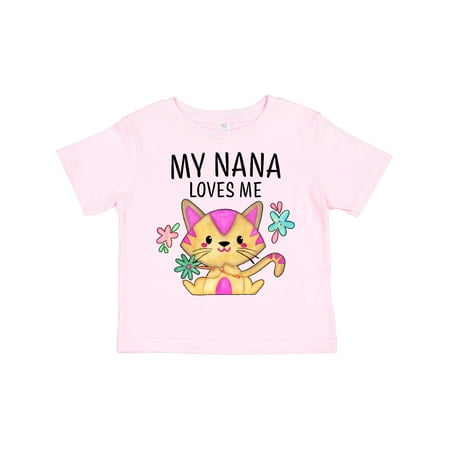 Inktastic My Nana Loves Me with Cute Kitten and Flowers Gift Toddler Boy or Toddler Girl T-Shirt
Inktastic My Nana Loves Me with Cute Kitten and Flowers Gift Toddler Boy or Toddler Girl T-Shirt