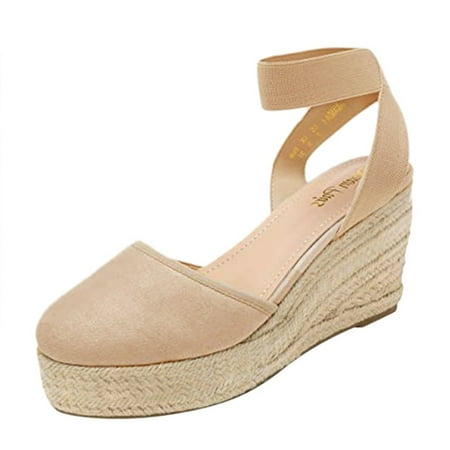 rourlinge Womens Sandals Elastic Ankle Strap Comfortable Breathable Weaving Shoes Wedges Sandals 35
rourlinge Womens Sandals Elastic Ankle Strap Comfortable Breathable Weaving Shoes Wedges Sandals 35