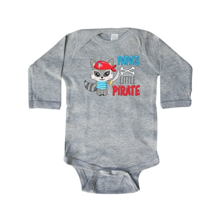 Inktastic Papa s Little Pirate Cute Raccoon with Sword Gift Baby Boy or Baby Girl Long Sleeve Bodysuit
Inktastic Papa s Little Pirate Cute Raccoon with Sword Gift Baby Boy or Baby Girl Long Sleeve Bodysuit