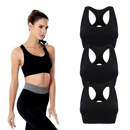 3PCS Women Seamless Stretchy Sports Bra Crop Top Padded Yoga Top Wireless Sleepwear Ladies Tank Top
3PCS Women Seamless Stretchy Sports Bra Crop Top Padded Yoga Top Wireless Sleepwear Ladies Tank Top