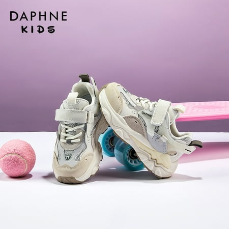 DAPHNE Girls Soft Sole Shock Absorbing Running Shoes Lace Up Hook&Loop Design Casual Shoes
DAPHNE Girls Soft Sole Shock Absorbing Running Shoes Lace Up Hook&Loop Design Casual Shoes