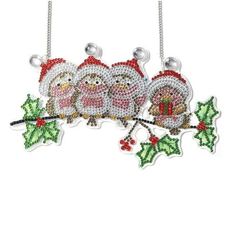 Christmas Rhinestone Acrylic Pendant Christmas Wall Hanging Art Crafts Ornament Decoration for Door Home Window
Christmas Rhinestone Acrylic Pendant Christmas Wall Hanging Art Crafts Ornament Decoration for Door Home Window