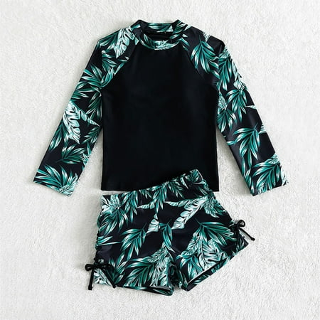 Gubotare Beach Long Sleeved Sun Screen Children s Swimwear Swimsuit Girls 7-16 Green 1-3 Years
Gubotare Beach Long Sleeved Sun Screen Children s Swimwear Swimsuit Girls 7-16 Green 1-3 Years