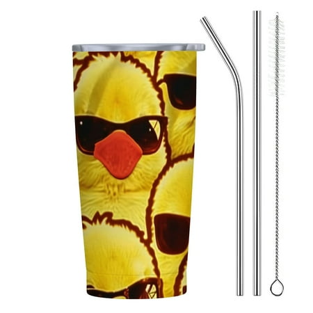 QCPP Cute Chicks with Sunglasses 20oz Car Tumbler with Straw High Quality 304 Stainless Steel 20oz
QCPP Cute Chicks with Sunglasses 20oz Car Tumbler with Straw High Quality 304 Stainless Steel 20oz
