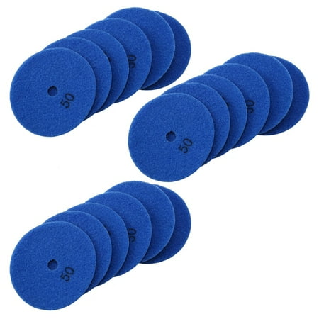 18 Pcs 4 Inch /100 mm Grit 50 Diamond Dry Polishing Pad Granite Flexible Sanding Disc Stone Polisher Disc
18 Pcs 4 Inch /100 mm Grit 50 Diamond Dry Polishing Pad Granite Flexible Sanding Disc Stone Polisher Disc