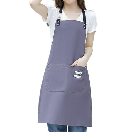 DTOWER Kitchen Apron Simple Work Dress Household Woman Working Clothing Housework Wear with Pocket for Home Restaurant Coffee Shop Use
DTOWER Kitchen Apron Simple Work Dress Household Woman Working Clothing Housework Wear with Pocket for Home Restaurant Coffee Shop Use