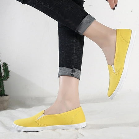 Yedhsi Women s Ladies Fashion Casual Versatile Comfortable Canvas Flat Casual Shoes Flats Shoes
Yedhsi Women s Ladies Fashion Casual Versatile Comfortable Canvas Flat Casual Shoes Flats Shoes