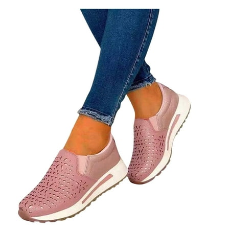 Cathalem Fitness Outdoor For Women s Comfortable Casual Leisure Shoes Loafers Breathable Casual Leather Slip on Shoes for Women Pink 10
Cathalem Fitness Outdoor For Women s Comfortable Casual Leisure Shoes Loafers Breathable Casual Leather Slip on Shoes for Women Pink 10