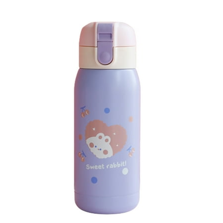 Pop Lid Thermos Cute Pattern Stainless Steel Vacuum Insulated Bottle Purple 200ML
Pop Lid Thermos Cute Pattern Stainless Steel Vacuum Insulated Bottle Purple 200ML