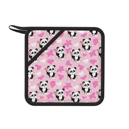 1 PCS Pot Holders for Kitchen - Heat Resistant Silicone Pot Holders with Hanging Loop Funny Panda Draws A Heart Non Slip Oven Hot Pads Potholders for Decor Baking Cooking Kitchen
1 PCS Pot Holders for Kitchen - Heat Resistant Silicone Pot Holders with Hanging Loop Funny Panda Draws A Heart Non Slip Oven Hot Pads Potholders for Decor Baking Cooking Kitchen