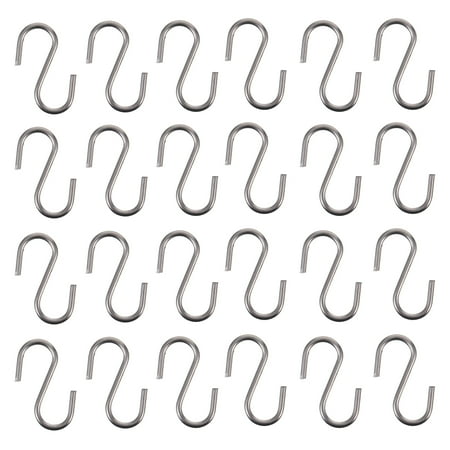 HOMEMAXS 30Pcs Stainless Steel S Hooks Steel Wire Hooks S Shaped Hooks S Hanging Hooks
HOMEMAXS 30Pcs Stainless Steel S Hooks Steel Wire Hooks S Shaped Hooks S Hanging Hooks