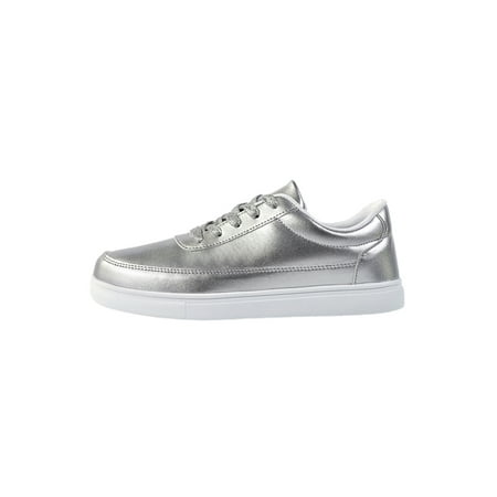Rotosw Mens Casual Shoes Comfort Sneakers Lace Up Athletic Sneaker Lightweight Fitness Workout Flats Outdoor Non-slip Walking Shoe Silver 4.5
Rotosw Mens Casual Shoes Comfort Sneakers Lace Up Athletic Sneaker Lightweight Fitness Workout Flats Outdoor Non-slip Walking Shoe Silver 4.5