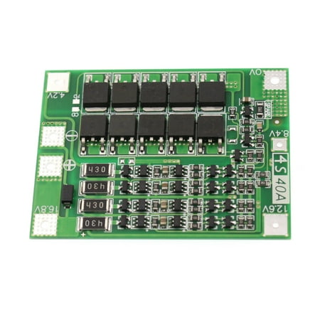 4S 40A Li-ion Cell Protections Board Balance Version Lithium Batterys BMS Integrated Circuits Protective Board for Drill Motor
4S 40A Li-ion Cell Protections Board Balance Version Lithium Batterys BMS Integrated Circuits Protective Board for Drill Motor