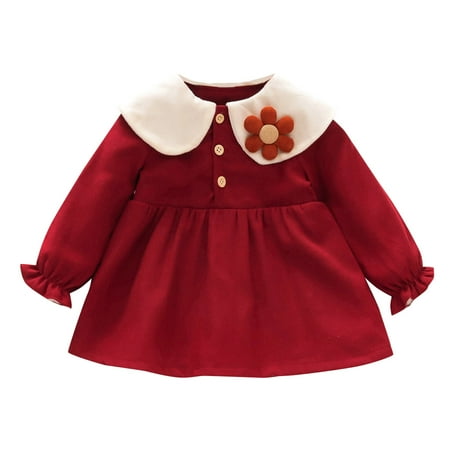 LBECLEY 4 Years Girls Clothes Kids Toddler Baby Girls Long Sleeve Patchwork Winter Princess Dress Outfits 5T Cotton Dresses Girls Red 100
LBECLEY 4 Years Girls Clothes Kids Toddler Baby Girls Long Sleeve Patchwork Winter Princess Dress Outfits 5T Cotton Dresses Girls Red 100