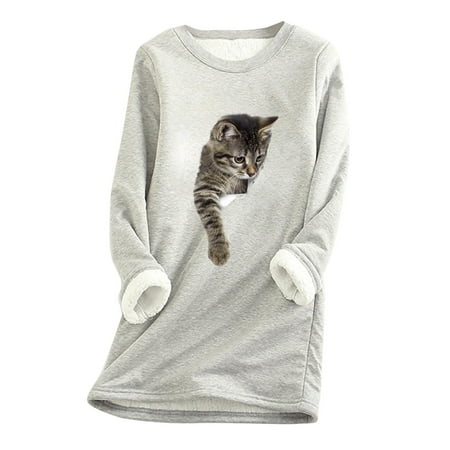 Tawop Women Matching Underwear Women Thick Fleece Sweatshirt Long Sleeve Print Velvet Warm Round Neck Underwear Tops Sexy Sports Bras for Women
Tawop Women Matching Underwear Women Thick Fleece Sweatshirt Long Sleeve Print Velvet Warm Round Neck Underwear Tops Sexy Sports Bras for Women