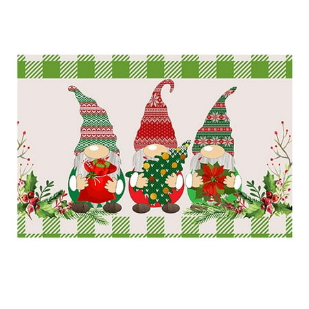 Christmas Kitchen Rugs Christmas Gnome Kitchen Floor Mat Non Slip Kitchen Mats for Floor Christmas Winter Holiday Decorations
Christmas Kitchen Rugs Christmas Gnome Kitchen Floor Mat Non Slip Kitchen Mats for Floor Christmas Winter Holiday Decorations