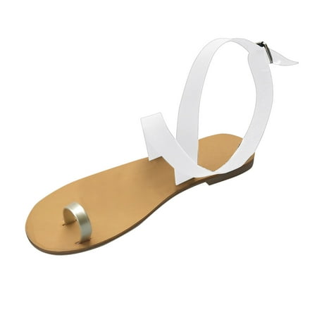 WANYNG slippers for women Summer Womens Comfortable Flip Flops Open Toe Cross Buckle Strap Flats Sandals Women Shoes White 38
WANYNG slippers for women Summer Womens Comfortable Flip Flops Open Toe Cross Buckle Strap Flats Sandals Women Shoes White 38