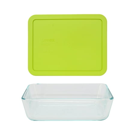 Pyrex 7211 6-Cup Rectangle Glass Storage Dish and 7211-PC Edamame Green Plastic Lid Cover
Pyrex 7211 6-Cup Rectangle Glass Storage Dish and 7211-PC Edamame Green Plastic Lid Cover