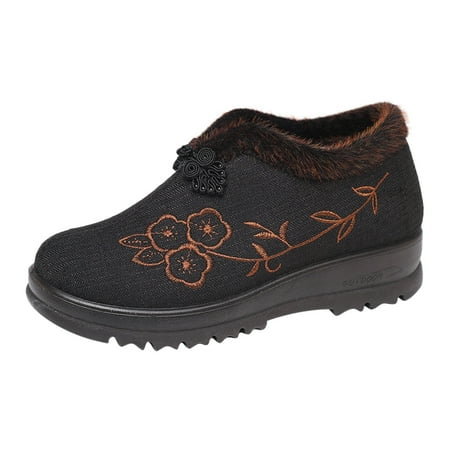 Snow Boots For Women Snow Outdoor Boots Warm Velvet Women Padded Toe Plus Embroidery Printed Round Comfortable Shoes Women Boots Black 38 Hxroolrp
Snow Boots For Women Snow Outdoor Boots Warm Velvet Women Padded Toe Plus Embroidery Printed Round Comfortable Shoes Women Boots Black 38 Hxroolrp